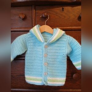 Like New Handknit Hoodie